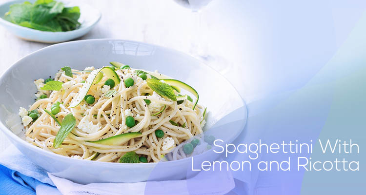 Spaghetti with Lemon Ricotta